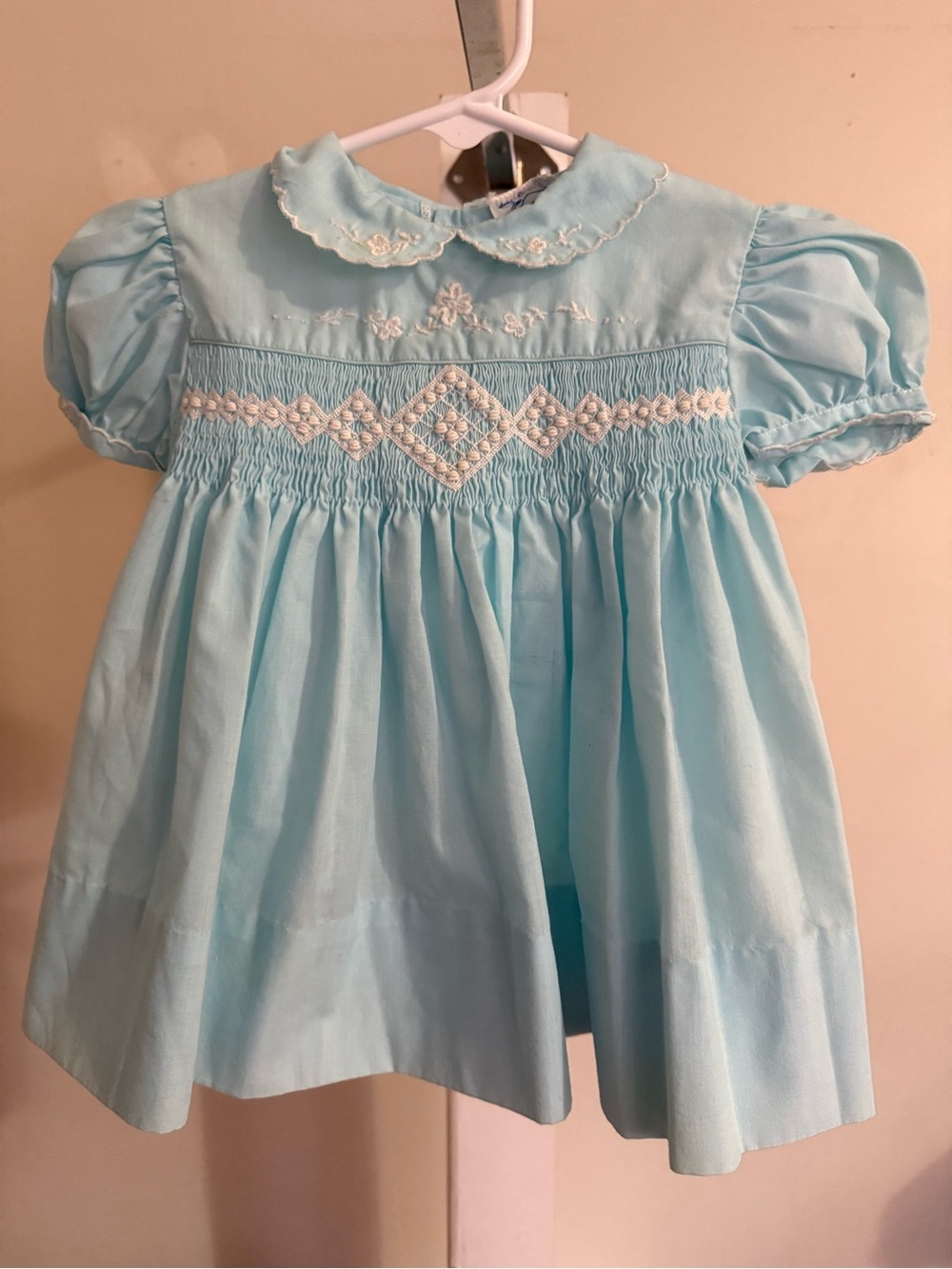 Vintage Nannette Hand Smocked Dress